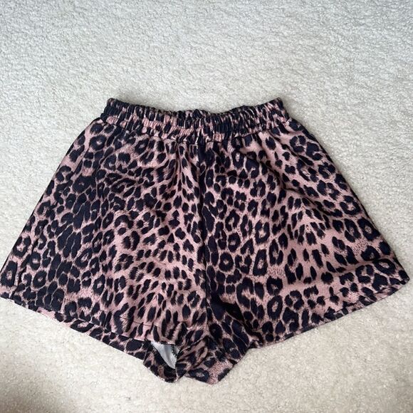 Forever 21 Pants - FOREVER21 Cheetah Shorts